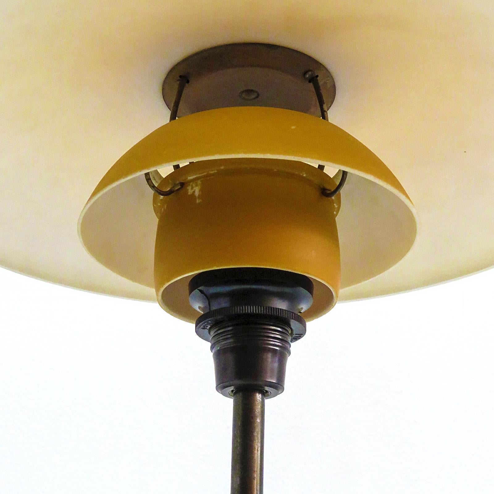 Rare lampe de table Poul Henningsen PH 3½-2, 1930 Bon état - En vente à Los Angeles, CA