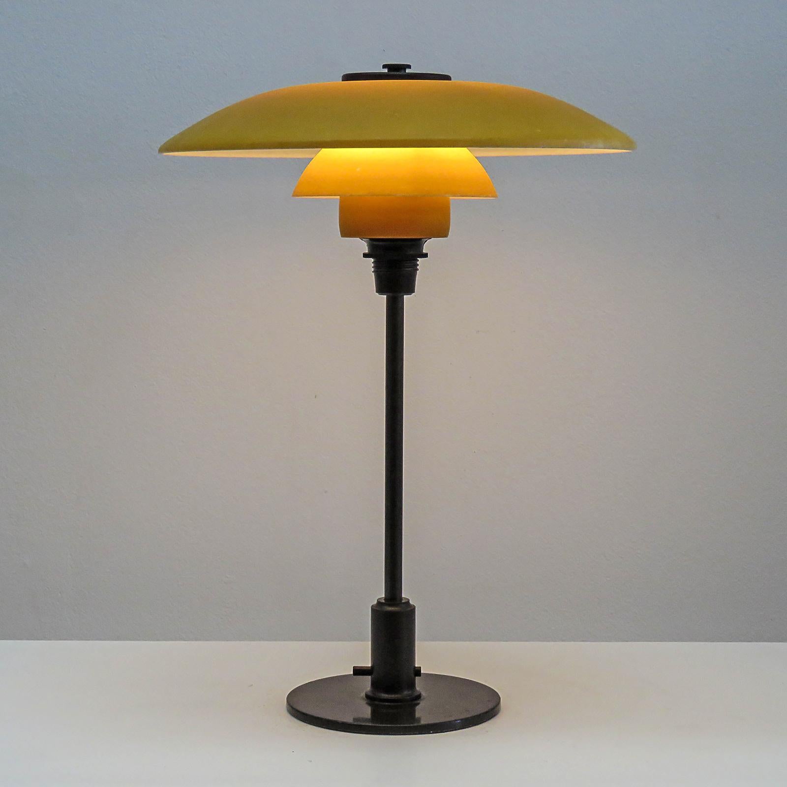 Rare Poul Henningsen PH 3½-2 Table Lamp, 1930 For Sale 1