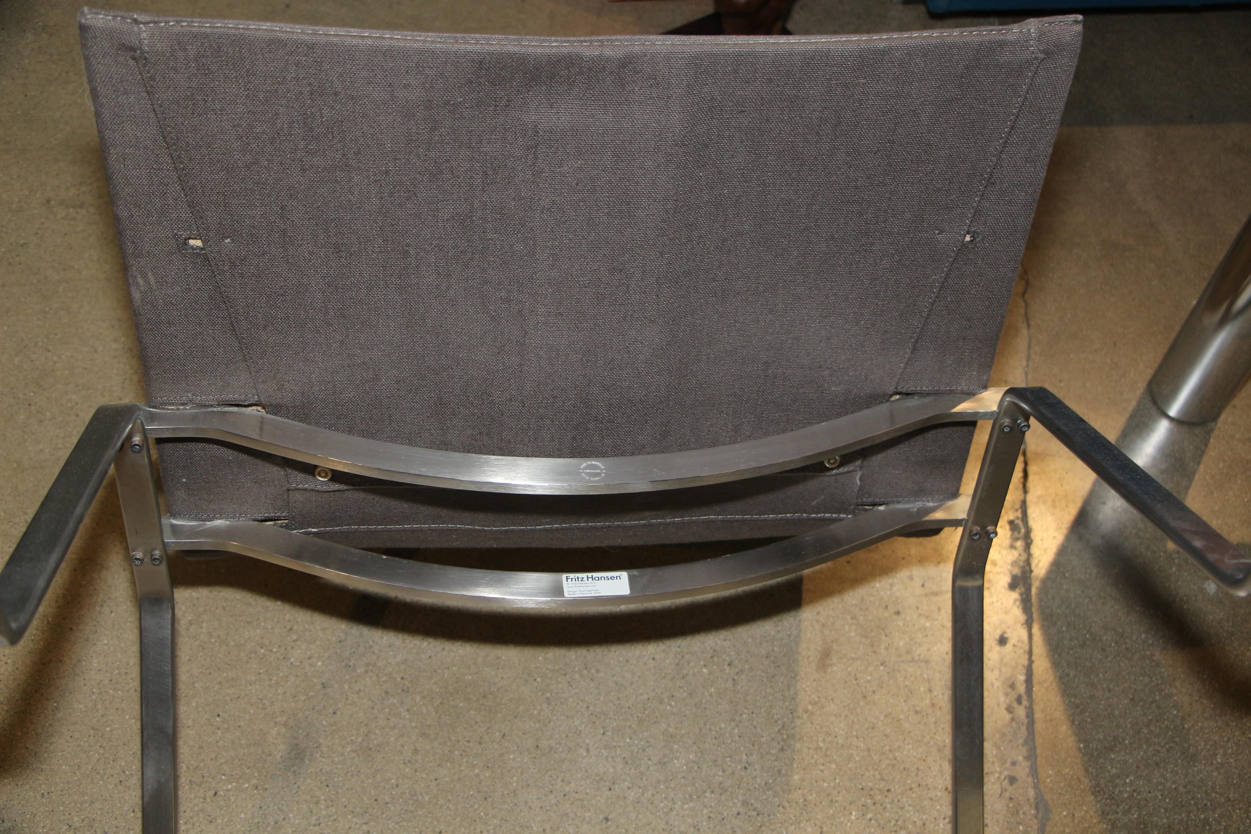 Poul Kjaerholm PK22 Anthracite Grey by Fritz Hansen, 2004 5
