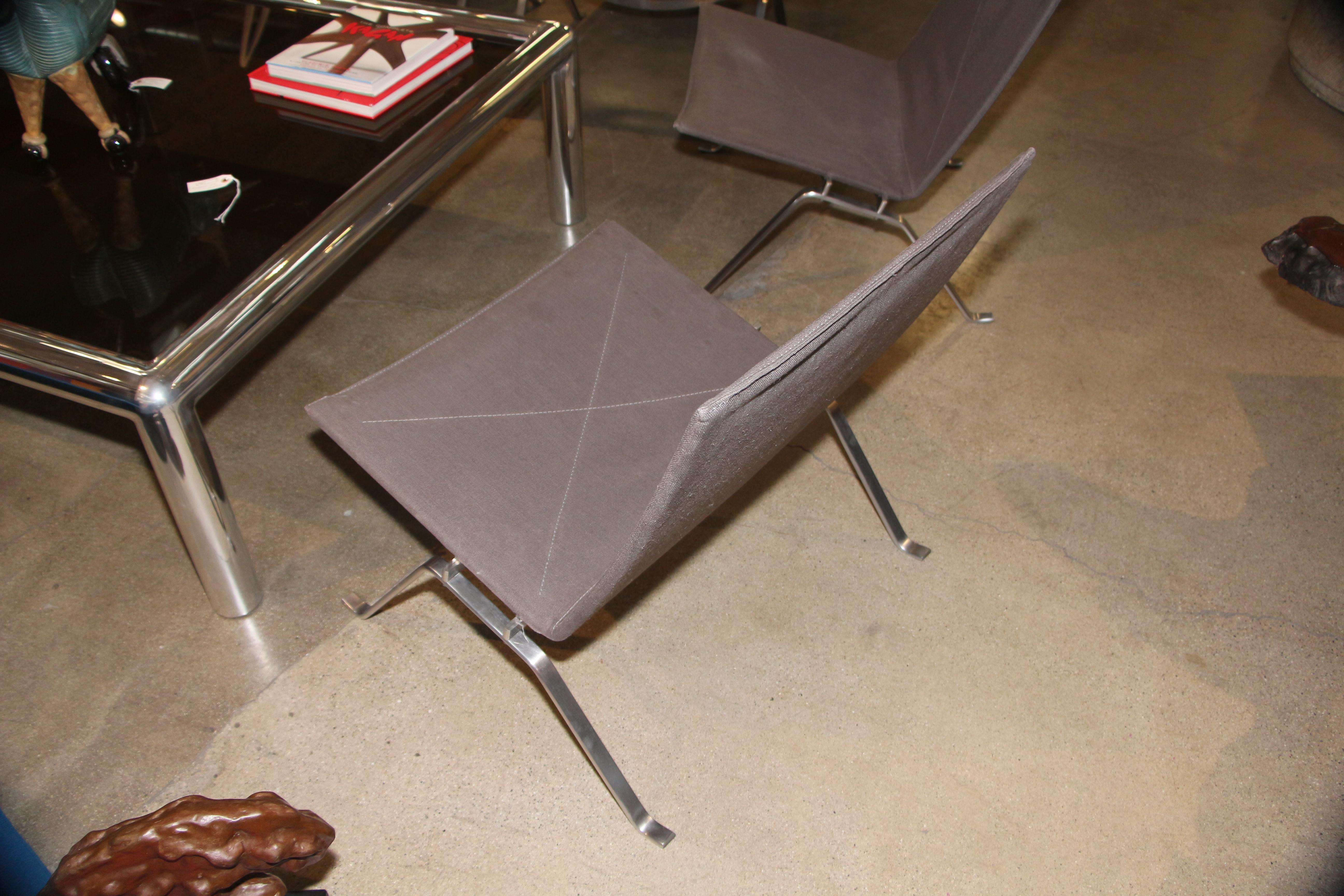 Poul Kjaerholm PK22 Anthracite Grey by Fritz Hansen, 2004 7