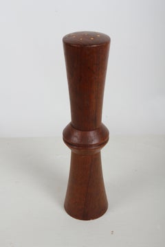 Rare Pre-Dansk Teak "Bowtie" Salt & Pepper Mill by Jens Quistgaard - Denmark