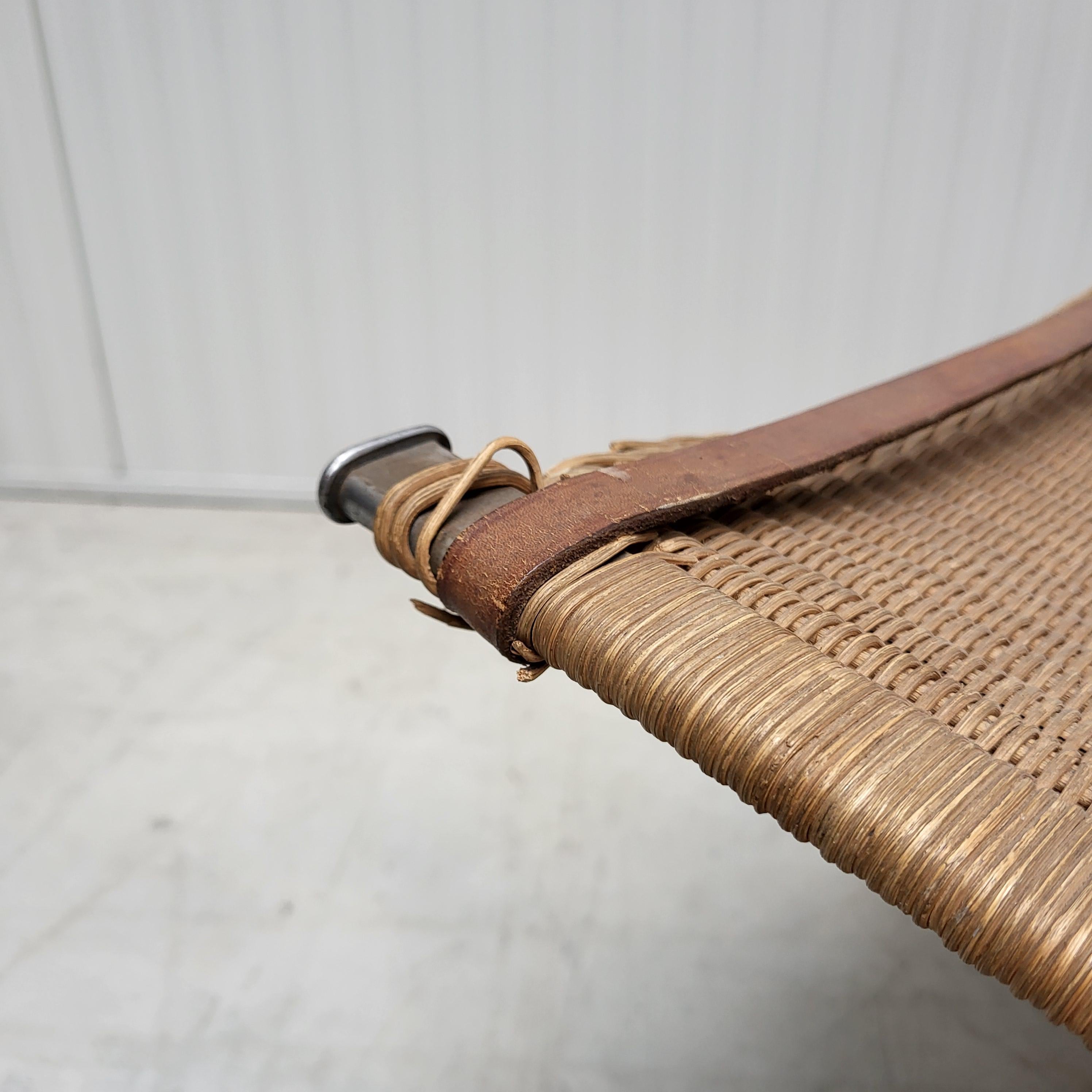 Seltene Vorserie Poul Kjaerholm PK22 Geflechtstuhl 1950s (Mitte des 20. Jahrhunderts) im Angebot