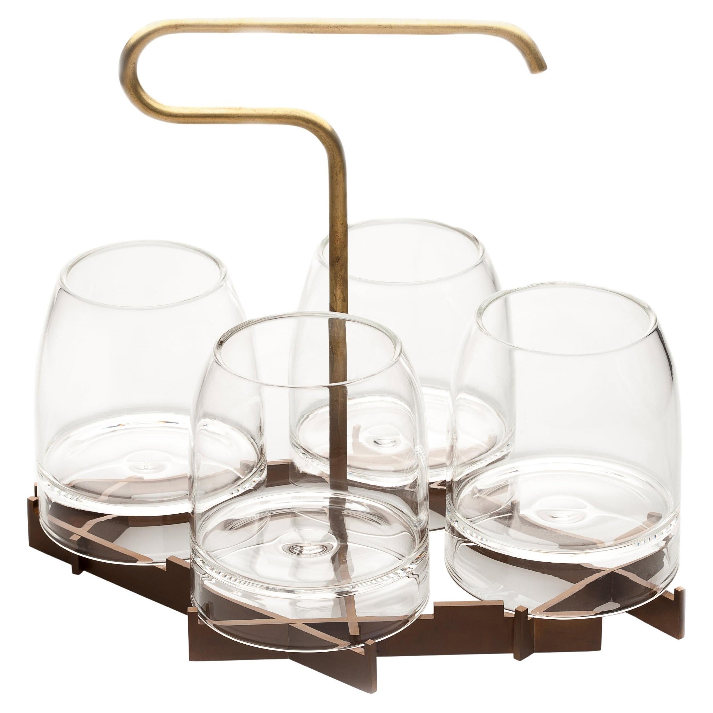 Seltenes Präsentationstablett von Gentner Design