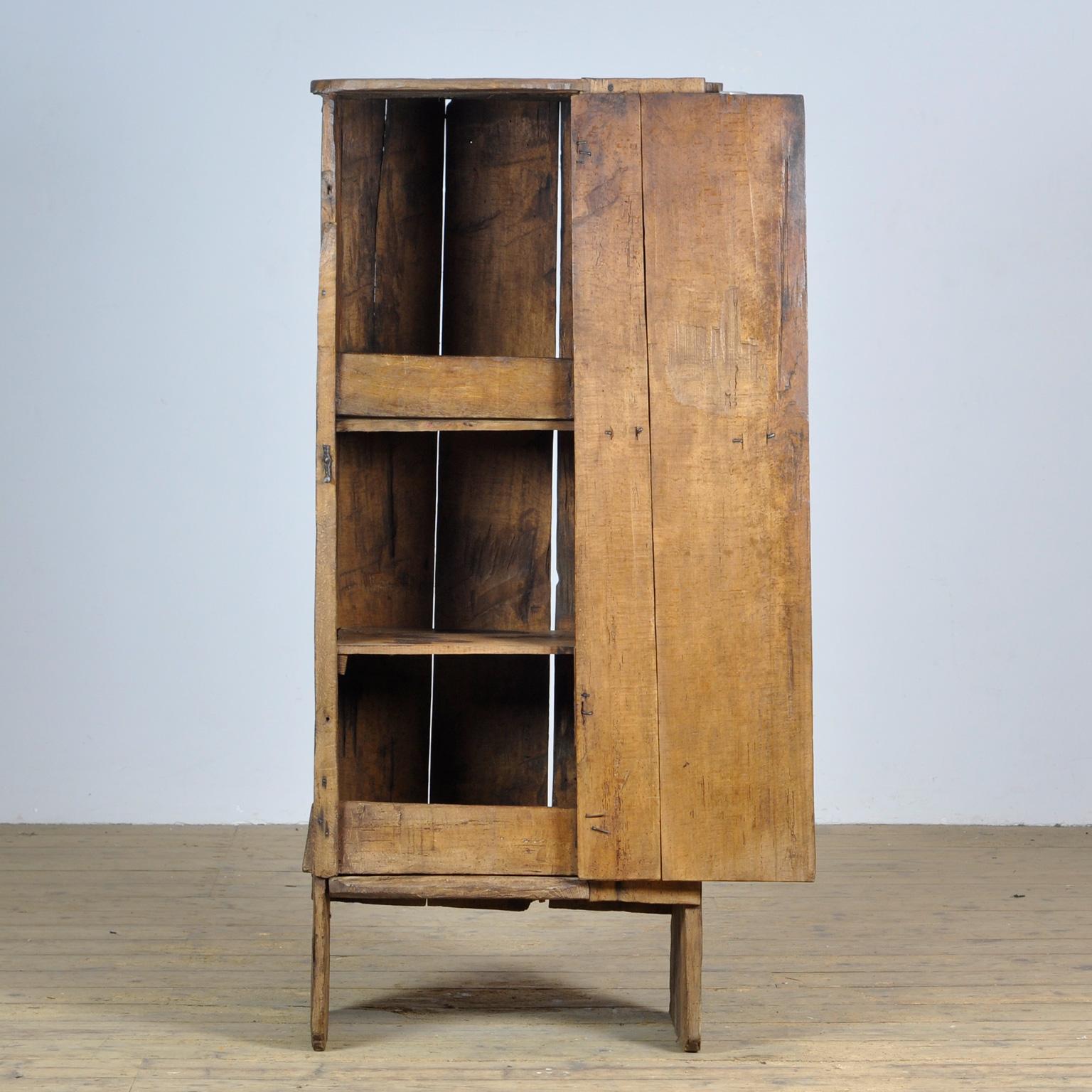 19th Century Rare Primitive Cabinet, 1800's