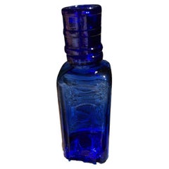 Rare: Professionally Tumbled, 1890's Antique John Wyeth & Bro, Philadelphia Blu