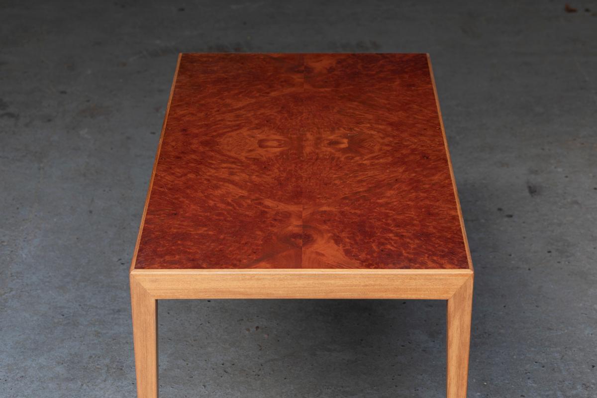 Mid-Century Modern Carl Aage Skov Rare Prototype Coffee Table, Denmark, 1960s For Sale