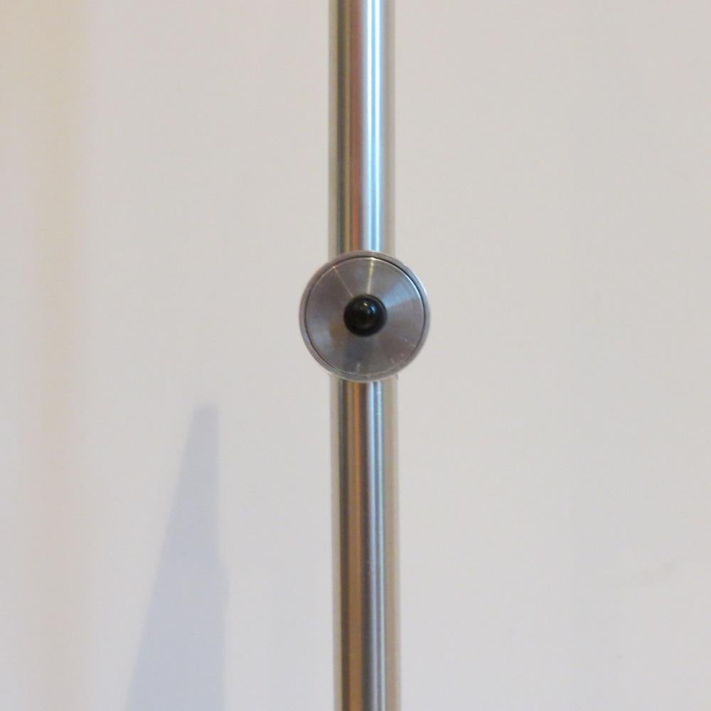 Raro prototipo de lámpara de escritorio de aluminio moderna de mediados de siglo de Peter Nelson Años 60 Industrial en venta