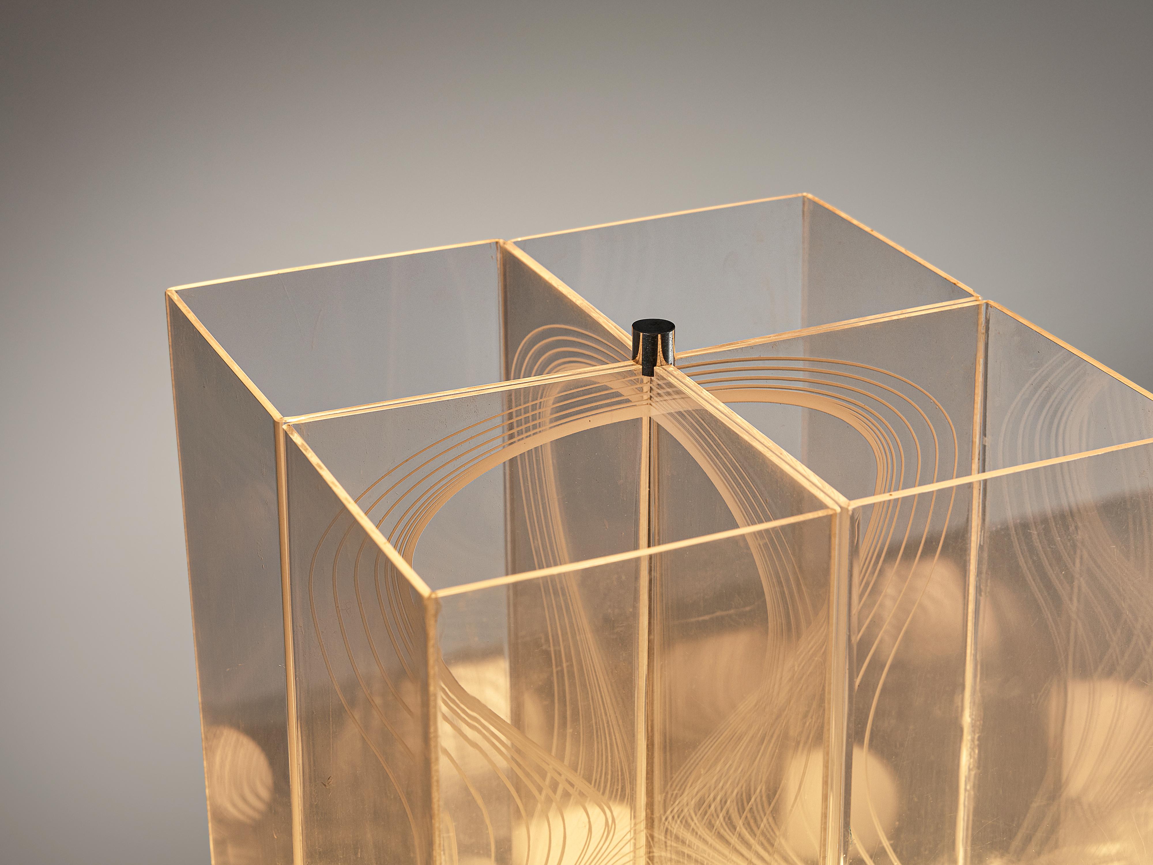 Prototype rare de lampe de bureau « Modèle 4 » de Studio Salvatori pour Nucleo Sormani  en vente 1