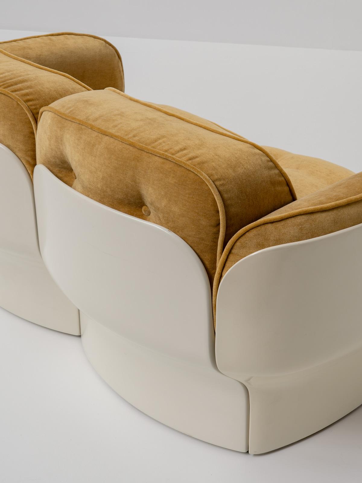 Raro prototipo de sofá de Peter Ghyczy para Herman Miller, años 60 en venta 3