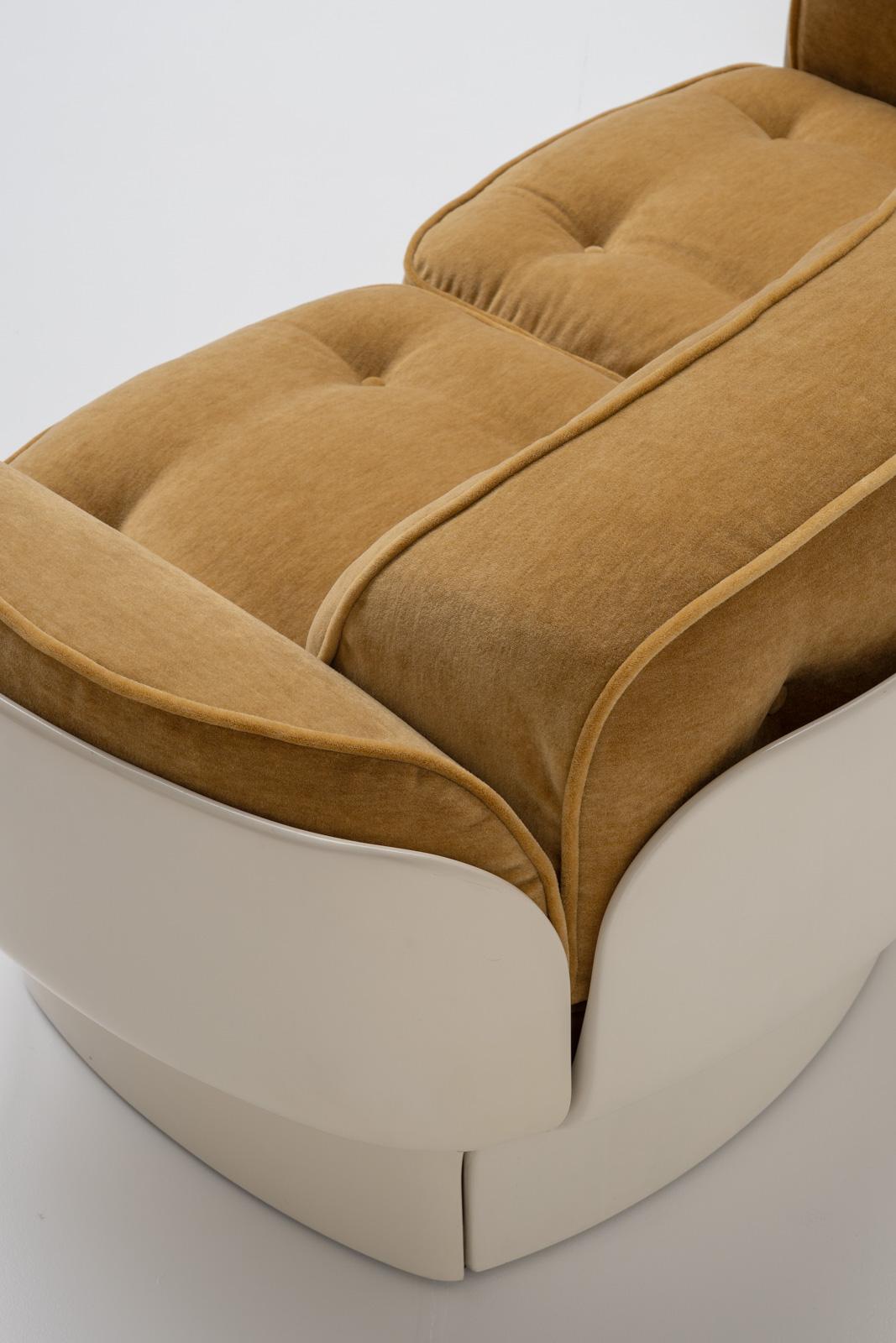 Raro prototipo de sofá de Peter Ghyczy para Herman Miller, años 60 Era espacial en venta