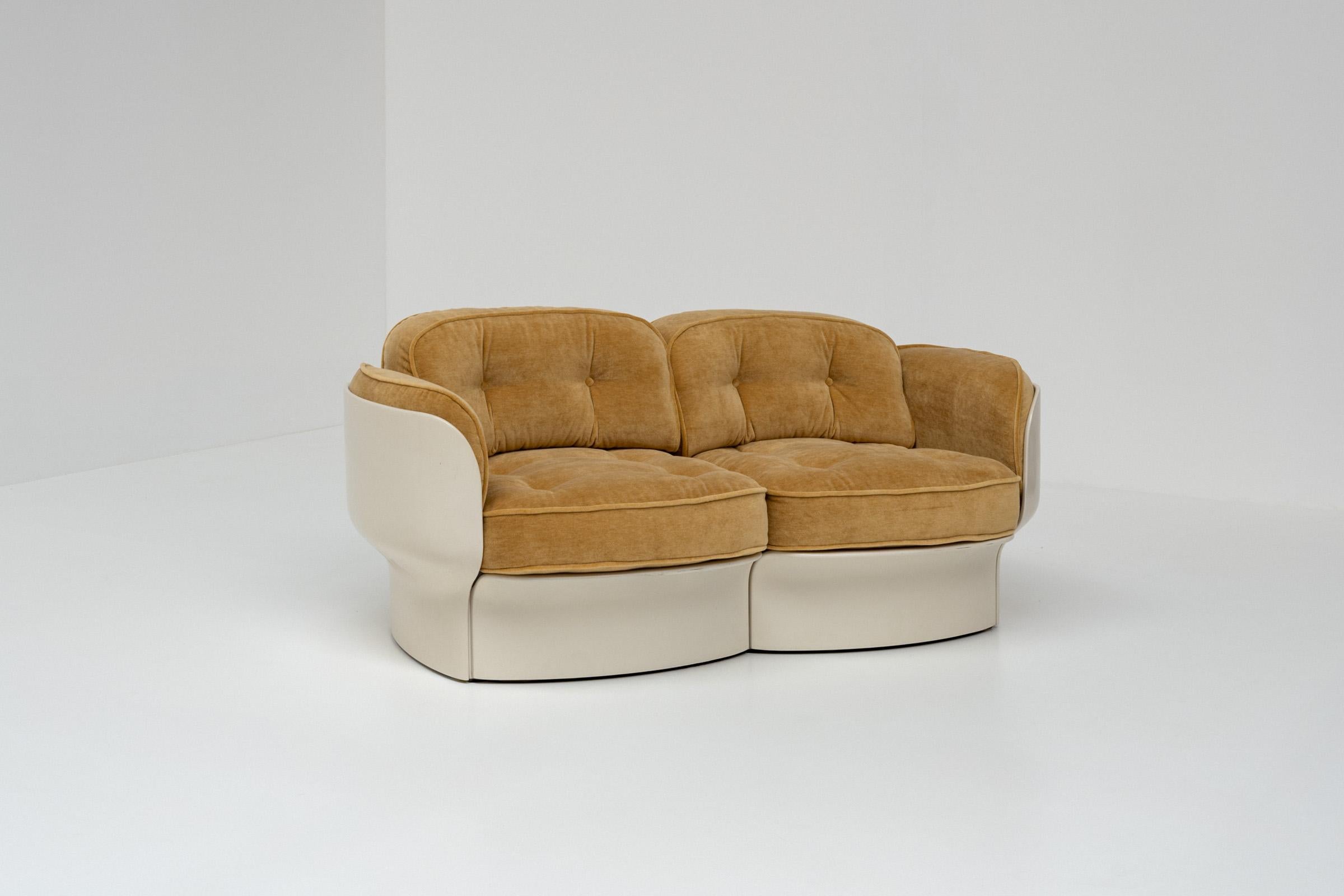 Raro prototipo de sofá de Peter Ghyczy para Herman Miller, años 60 en venta 1
