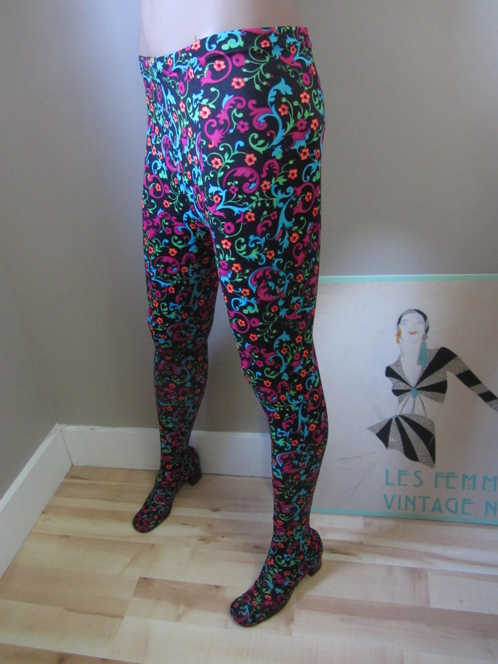 RARE Psychedelic Paisley Pan-T Boots, Circa 1960s For Sale 2