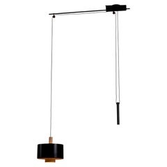 Rare Pulley Suspension Light by Gaetano Sciolari for Stilnovo