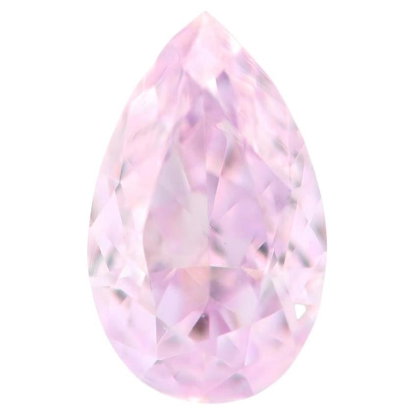 Rare Pure Purple Diamond - 0.13ct Natural Loose Fancy Light Purple Color GIA