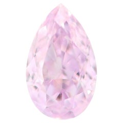 Rare Pure Purple Diamond - 0.13ct Natural Loose Fancy Light Purple Color GIA