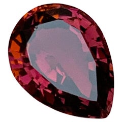 Rare Purplish Deep Pink Tourmaline Gemstone, 3.50 Ct Pear Shape-Necklace Jewelry