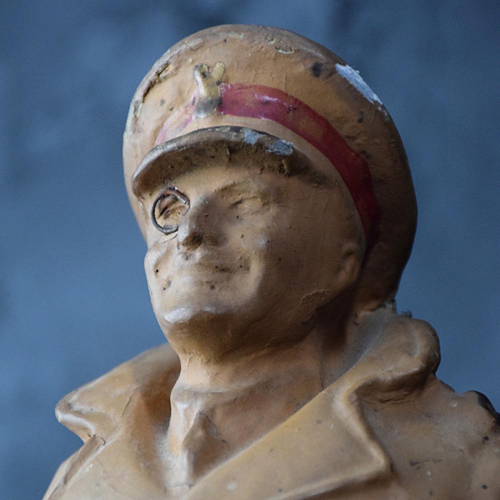 Rare Pytram Advertising Army Club Papier Mache Figure 1