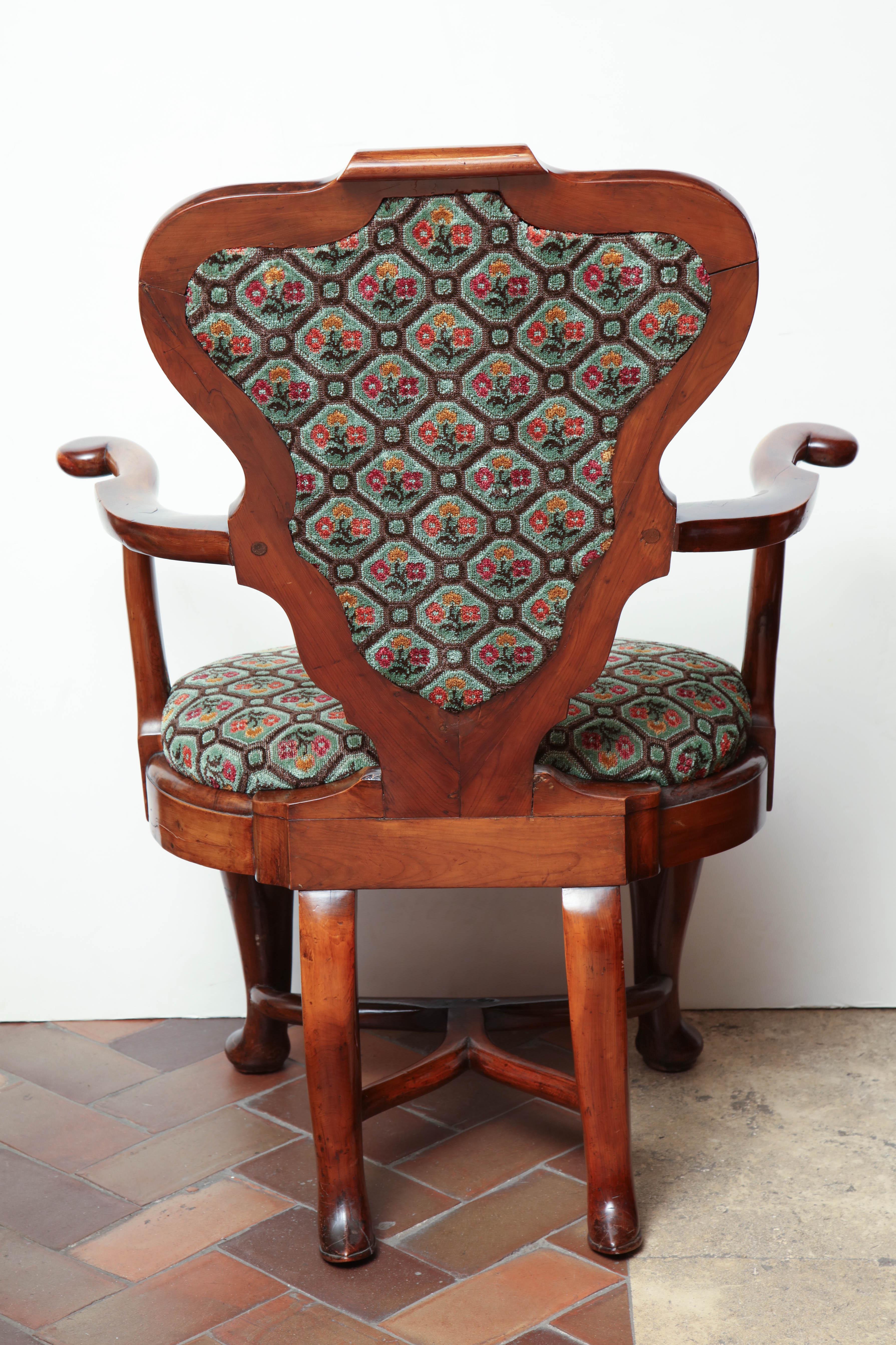 Rare Queen Anne Armchair 4