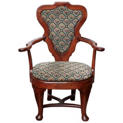 Rare Queen Anne Armchair