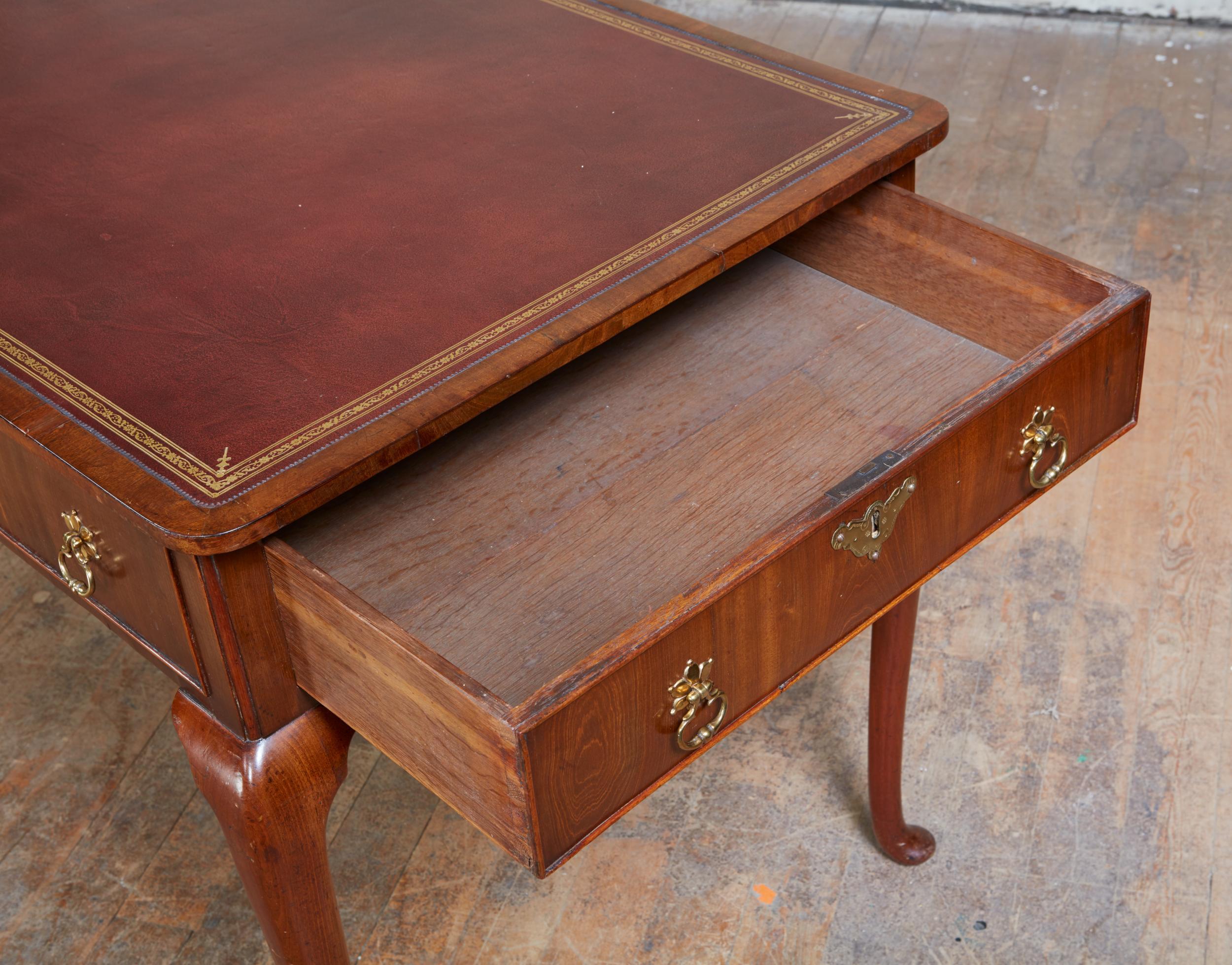 Rare Queen Anne Writing Table For Sale 5