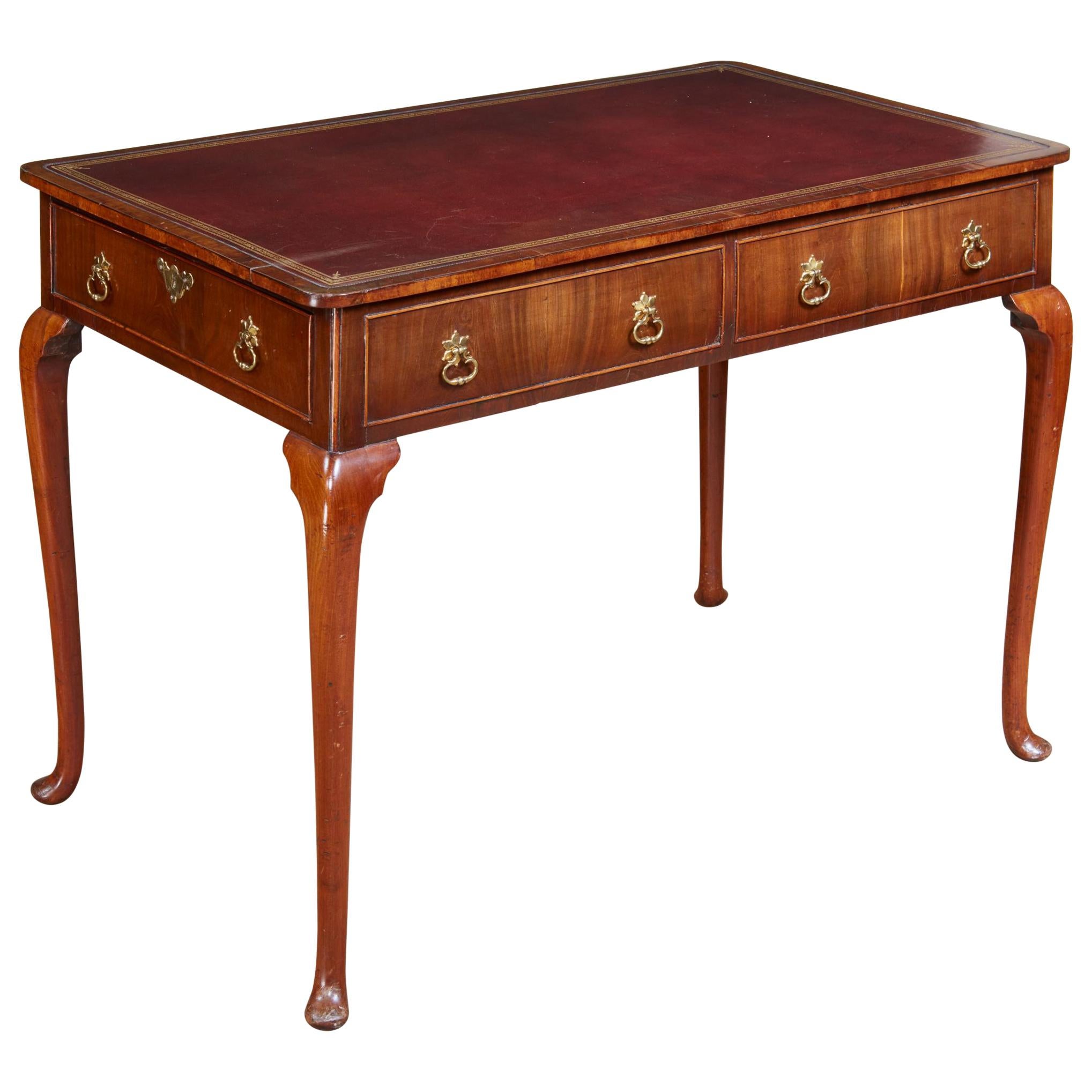 Rare Queen Anne Writing Table For Sale