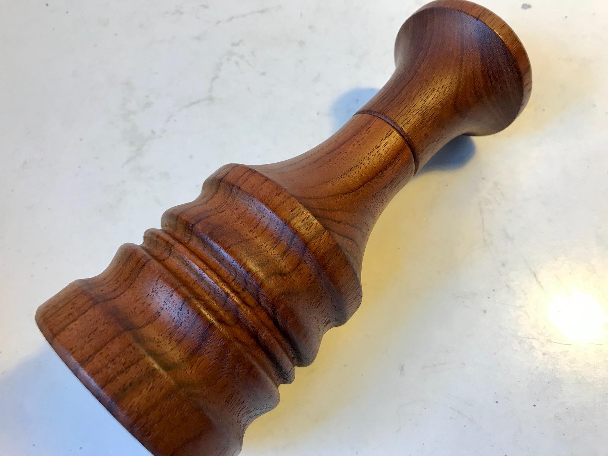 Rare Quistgaard Salt and Pepper Mill in Teak, 1960s 1
