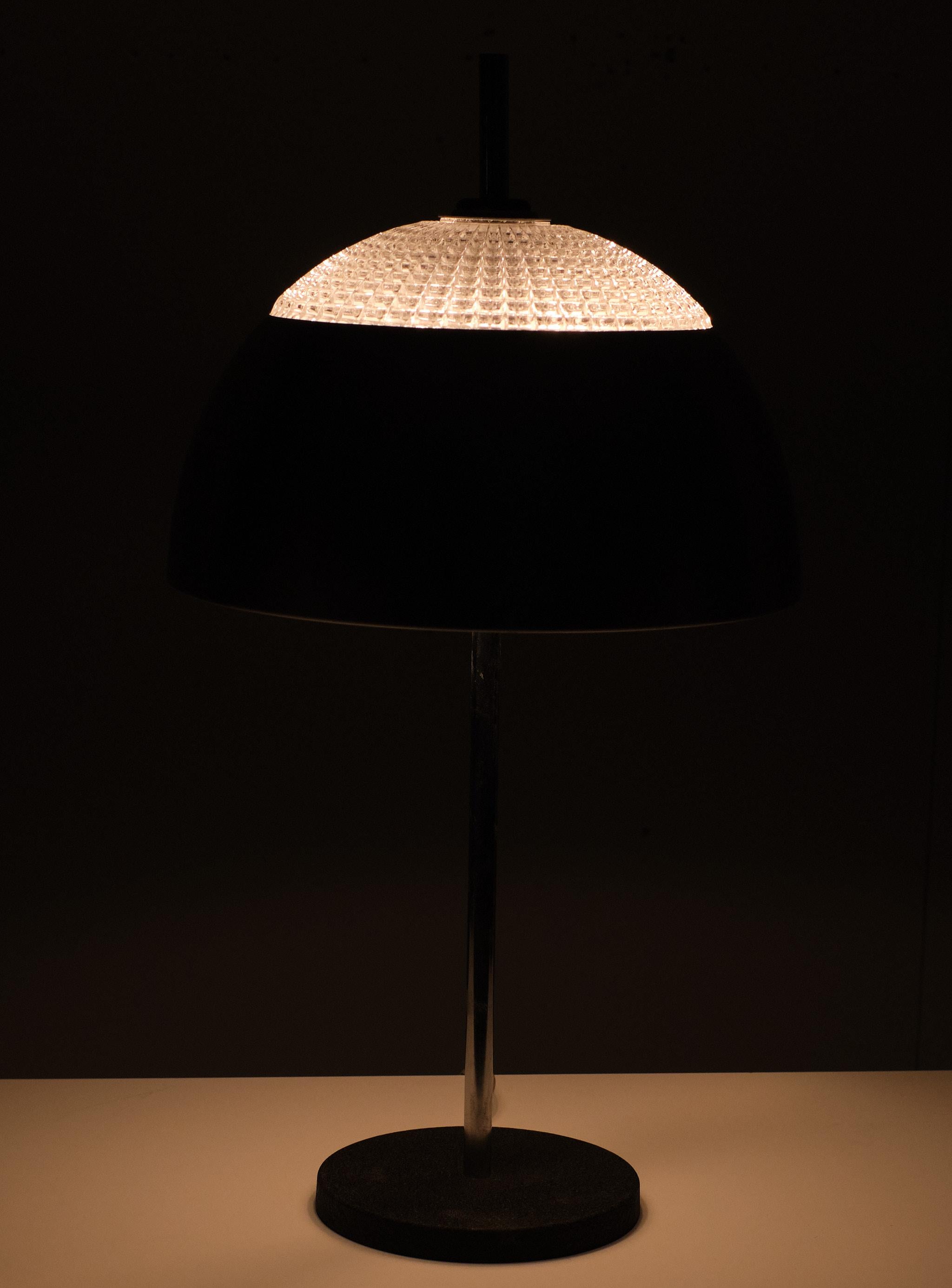 Aluminum Rare RAAK Sixties Table Lamp D-2088 Inspiration, Holland