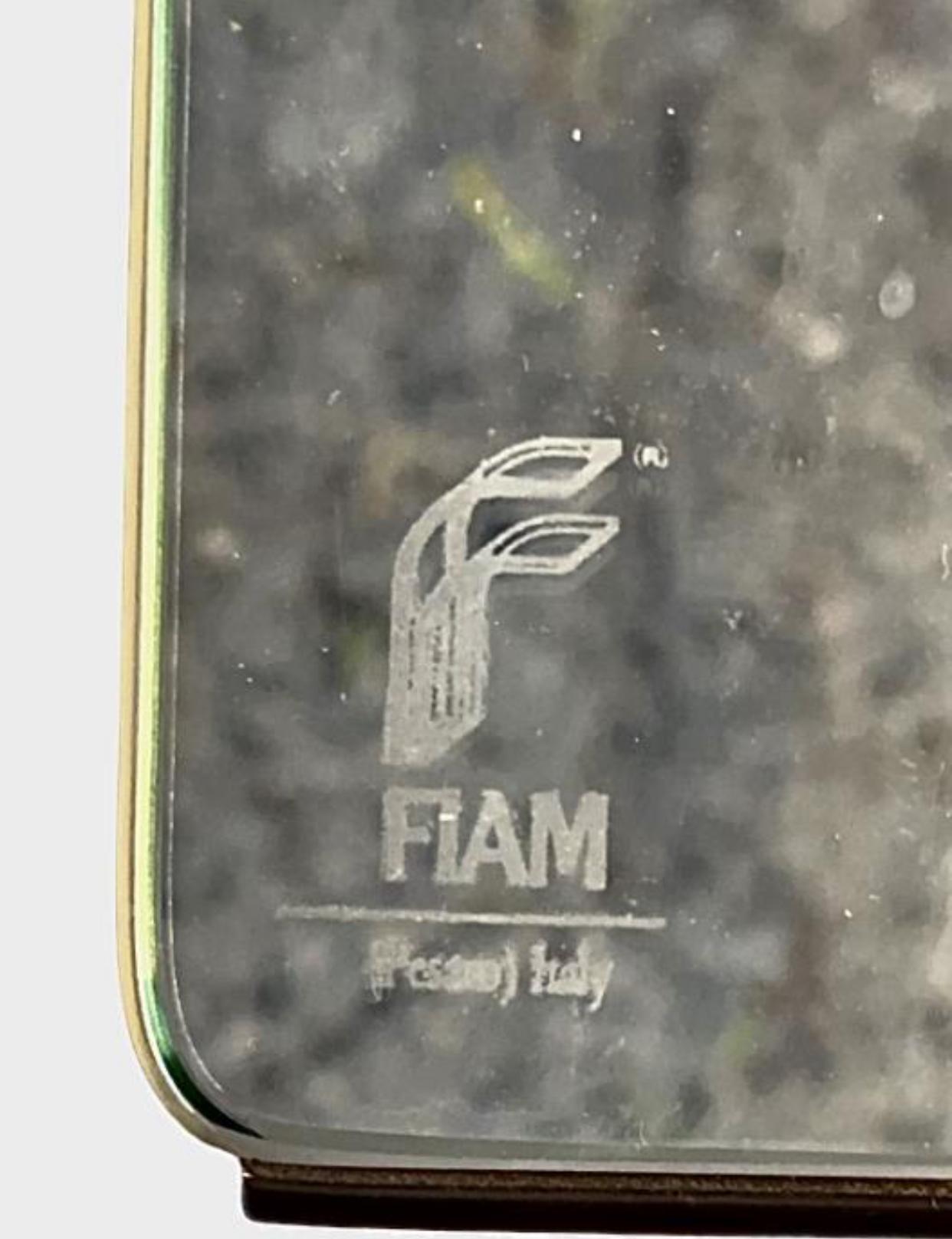 Seltener Beistelltisch aus Ragno-Glas von Fiam (Italienisch) im Angebot