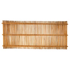 Rare Rattan Headboard by Joaquin Belsa, Spain 1960's