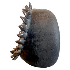 Rare Raul Coronel Stoneware California Studio Sun Sculpture 1967