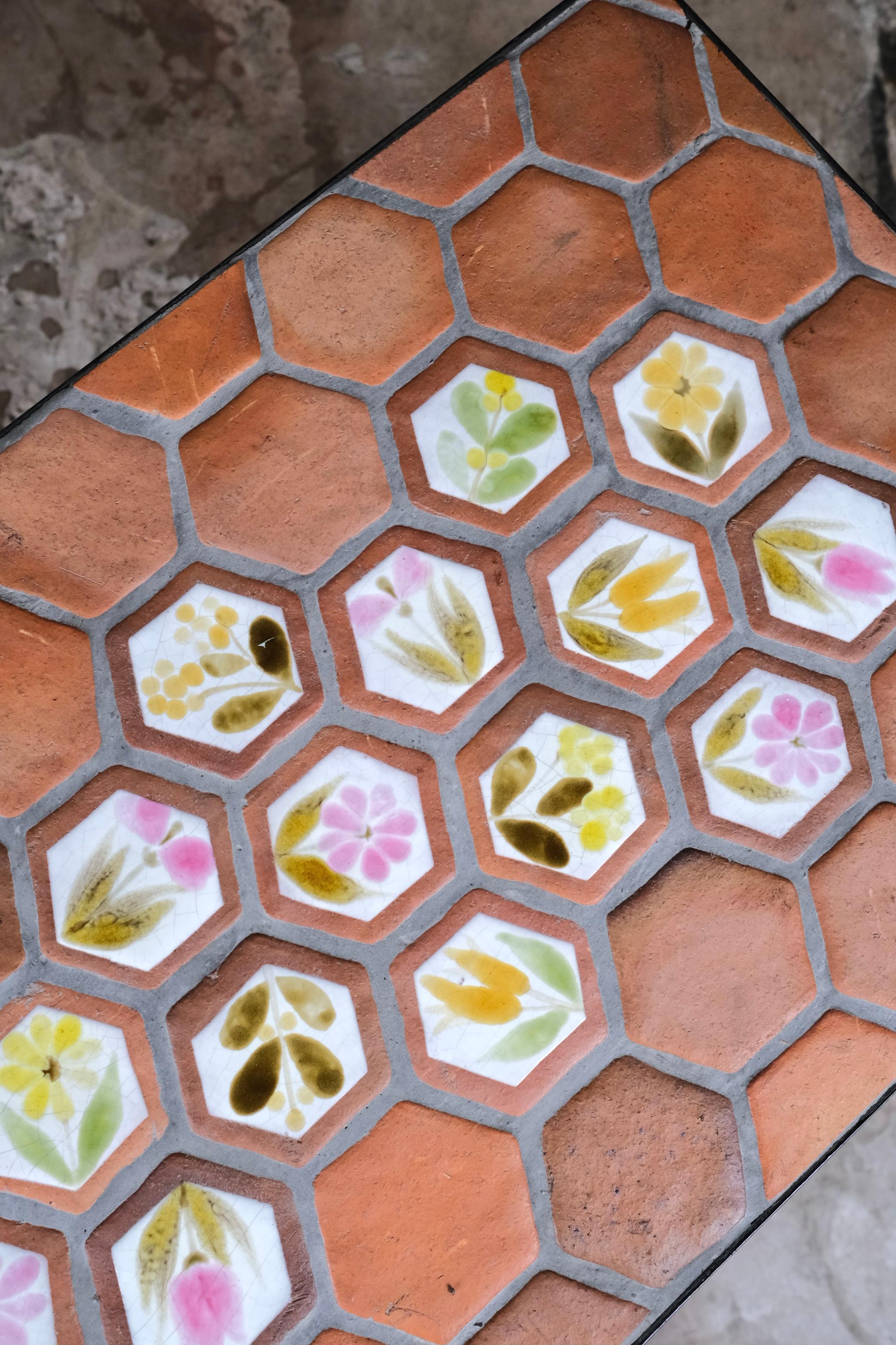 Raro tavolino rettangolare in ceramica di Roger Capron, Francia, anni '60 in vendita 6