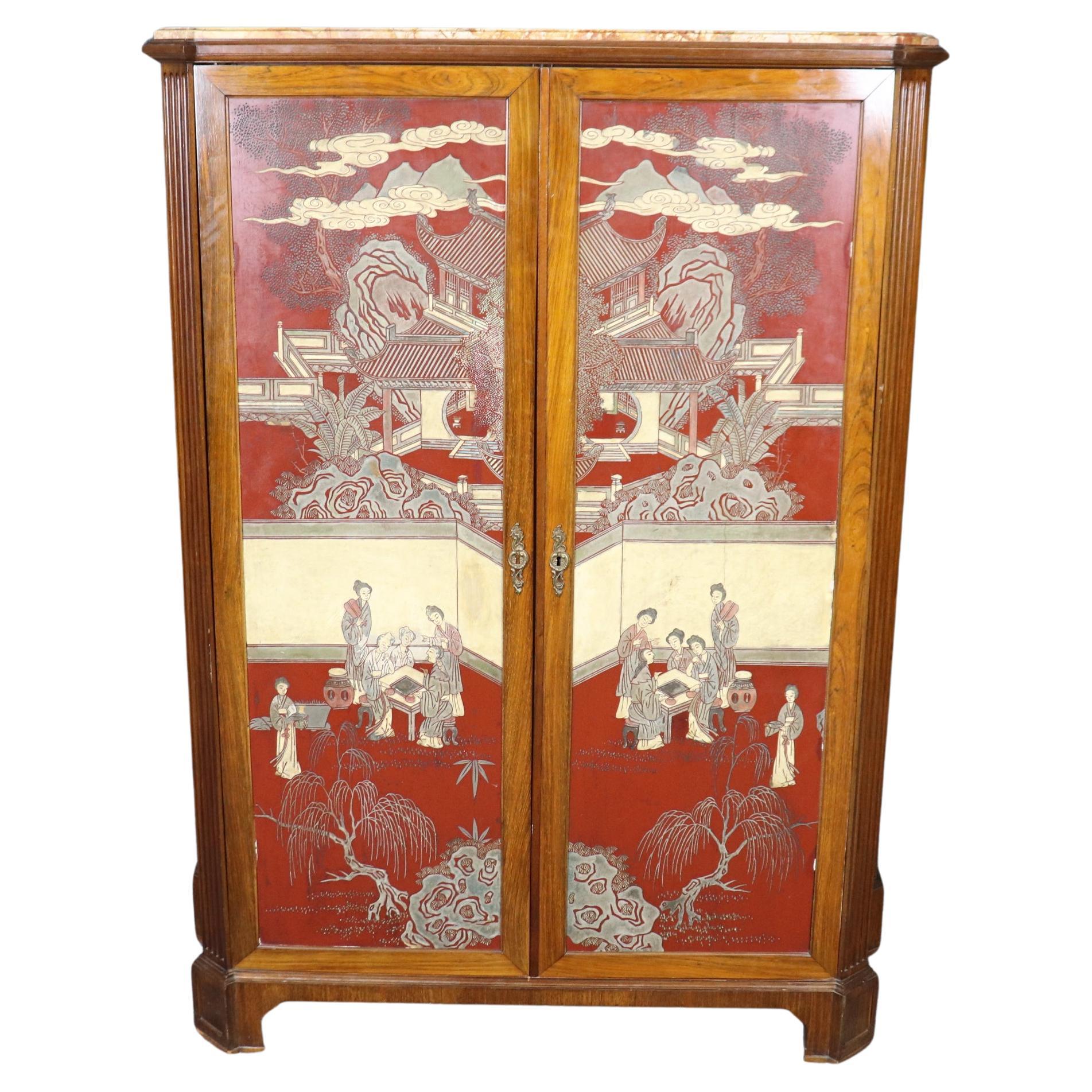 What is a liquor cabinet called?
