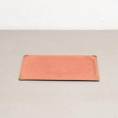 Rare Red Tray by Mathieu Matégot, Mid-Century Modern, France, 1950