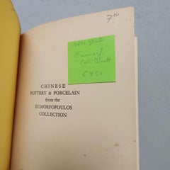 Rare Reference Book - Pottery & Porcelain from the Eumorfopoulos Collection