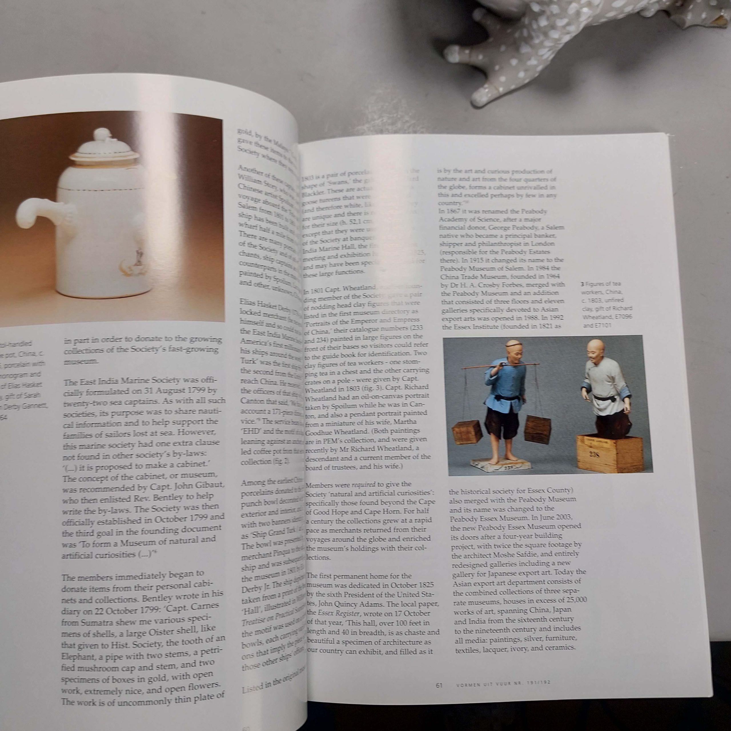 The History of Collecting Oriental Ceramics in East and West: Proceedings of the Symposium in the Groninger Museum, 13 and 14 November 2003.

Volumes 191-192 van Vormen uit vuur
Contributor: Groningen Museum
Publisher: Dutch Association of Friends