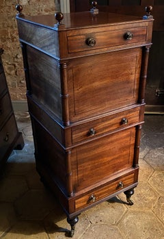 Rare Regency Period Mahogany Whatnot or Étagère