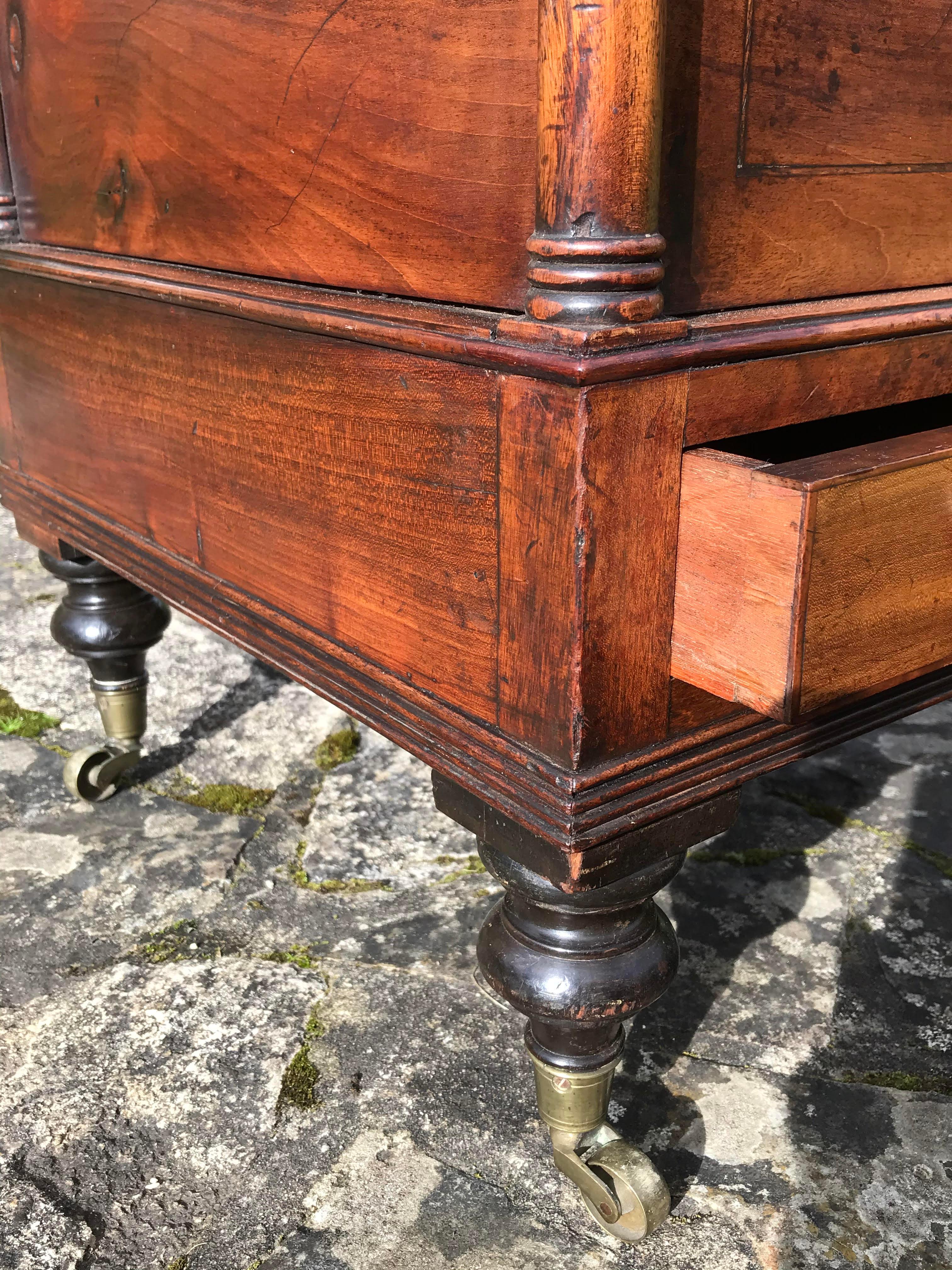 Rare Regency Period Mahogany Whatnot or Étagère 1