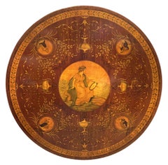 Rare Regency period Marquetry inlaid centre table