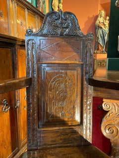 Rare Renaissance Caquetoire from the Fontainebleau School