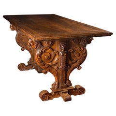 Rare Renaissance Table from Hugues Sambin School