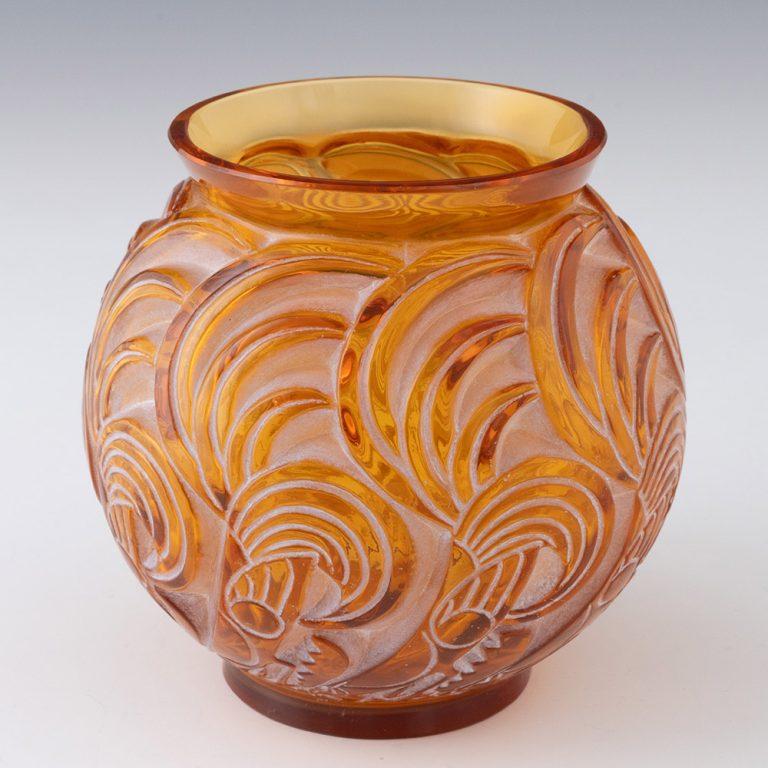 Raro vaso di Bresse di Rene Lalique 1931 Marcilhac 1073 In condizioni buone a Tunbridge Wells, GB