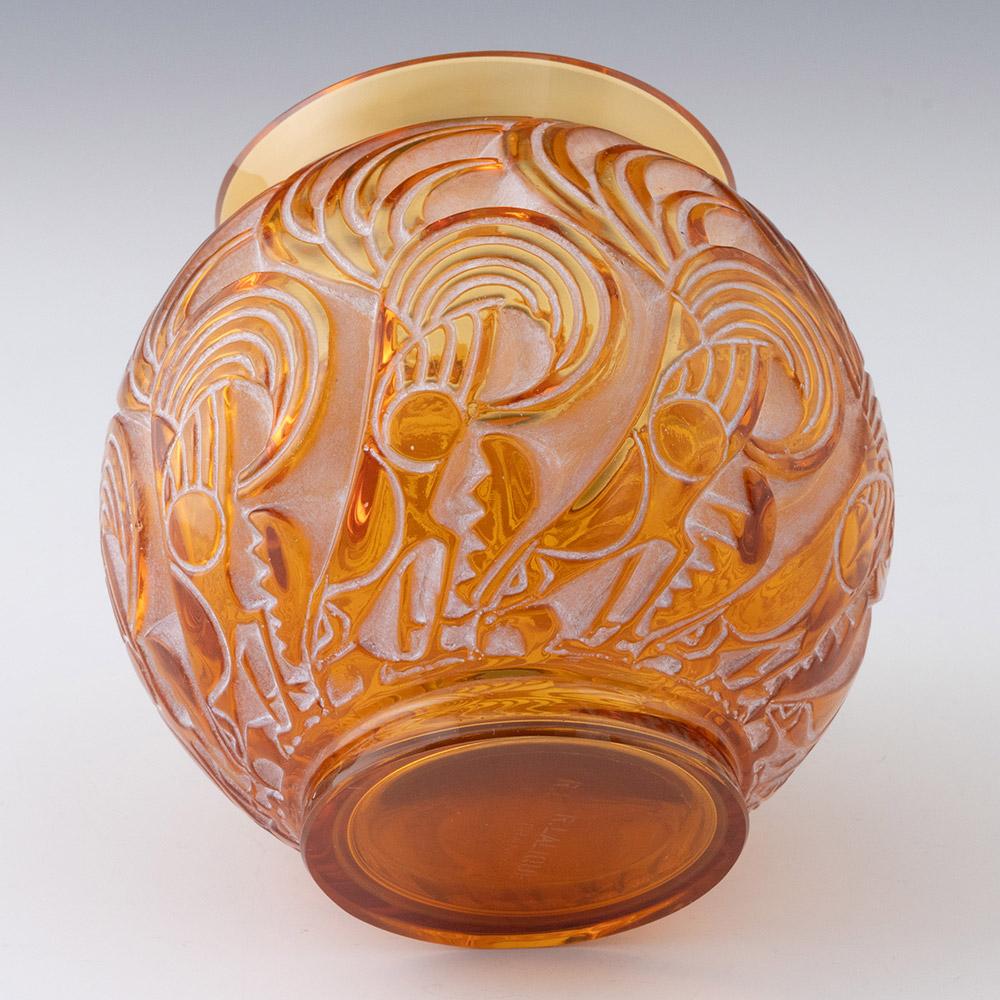Raro vaso di Bresse di Rene Lalique 1931 Marcilhac 1073 1