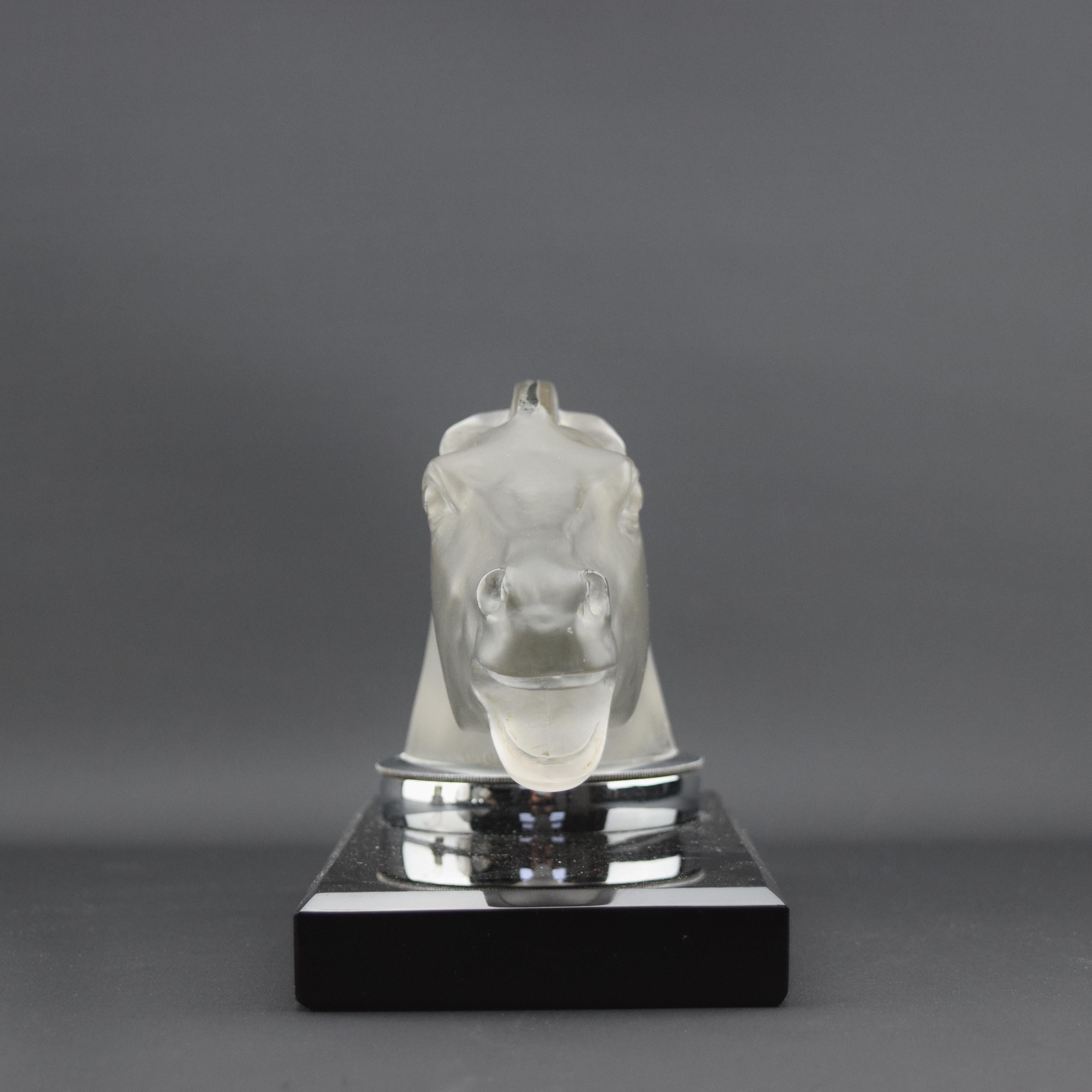 Rara mascota de coche Rene Lalique Epsom C1929 Moldeado en venta