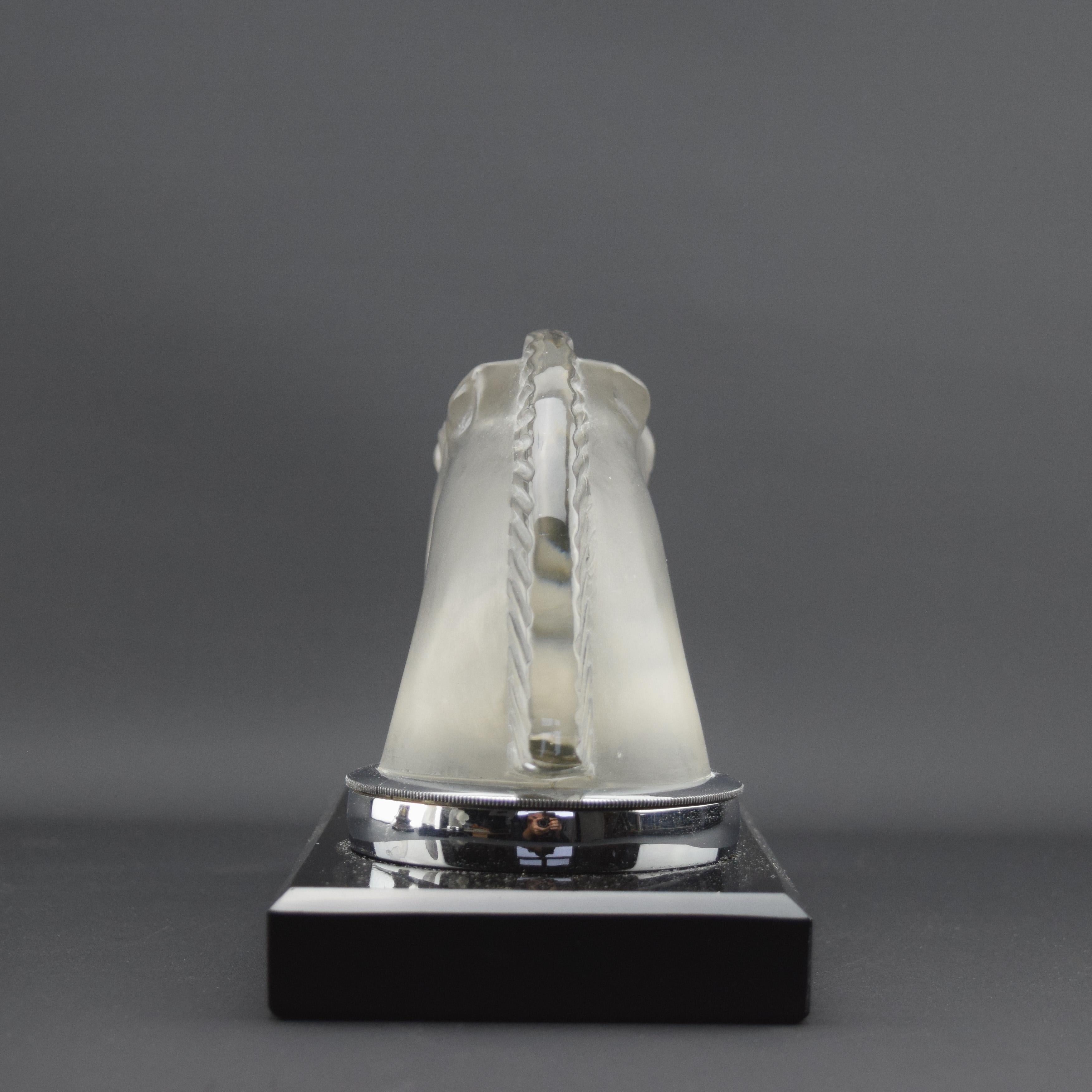 Rara mascota de coche Rene Lalique Epsom C1929 principios del siglo XX en venta