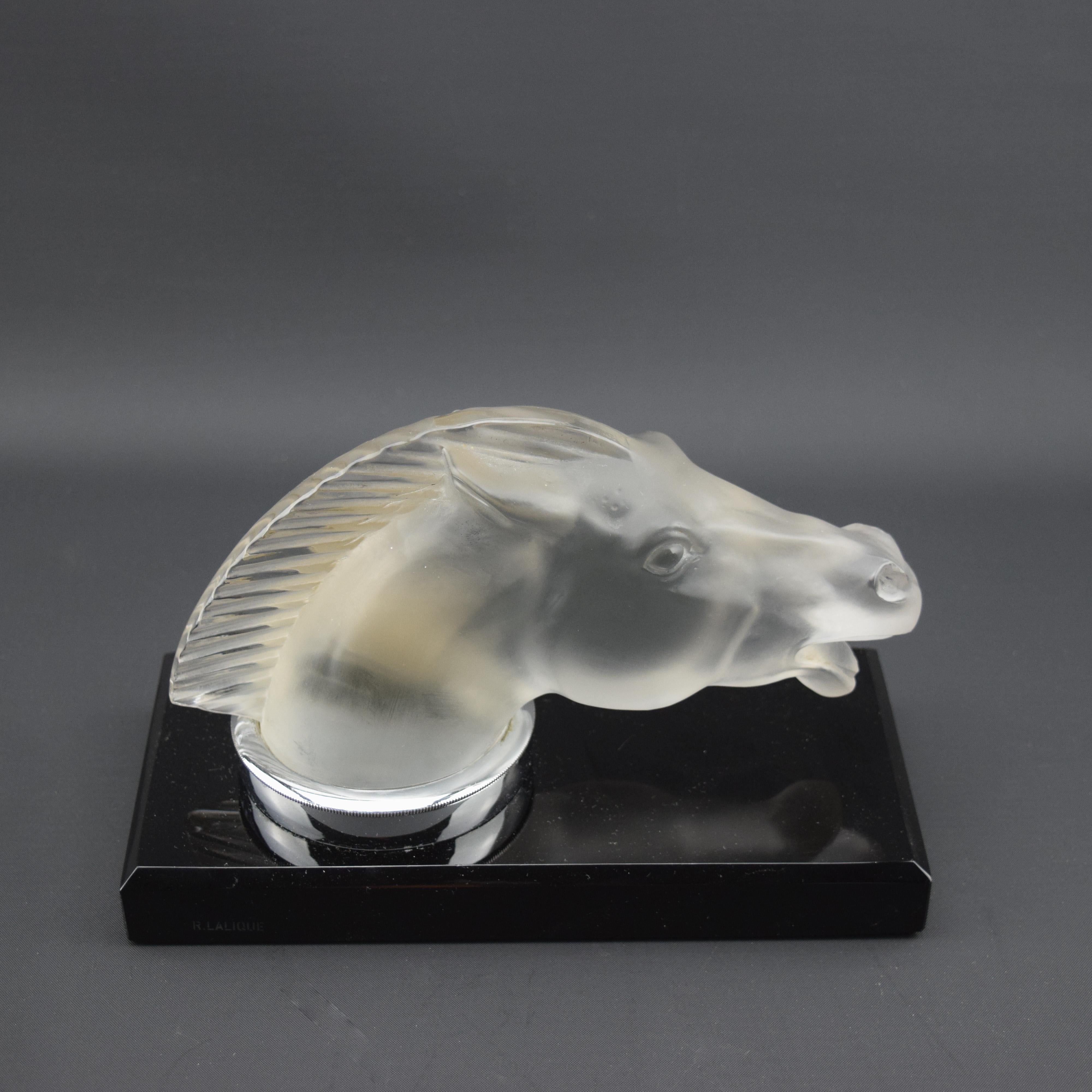Rara mascota de coche Rene Lalique Epsom C1929 Vidrio en venta