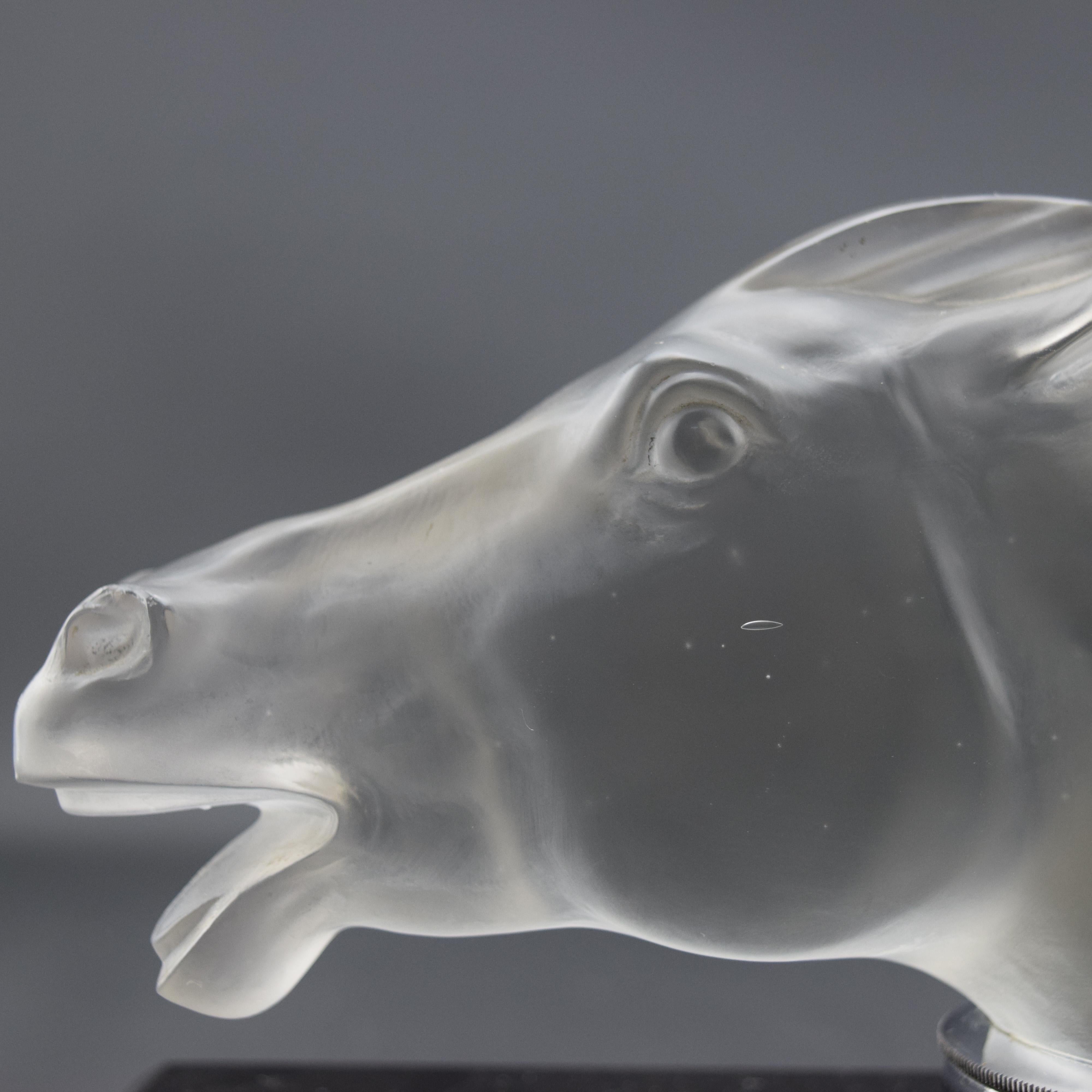 Rara mascota de coche Rene Lalique Epsom C1929 en venta 2