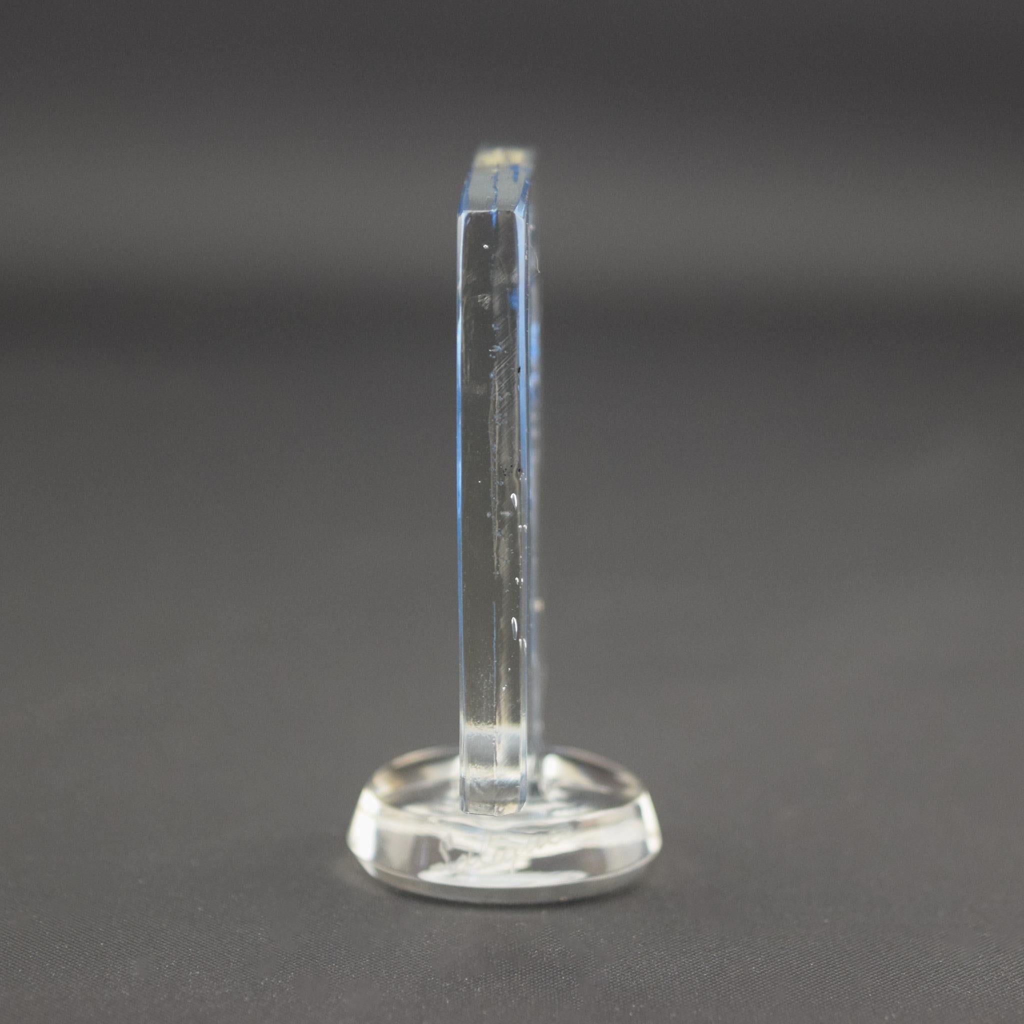 Molded Rare Rene Lalique Peruche seal C1919 For Sale