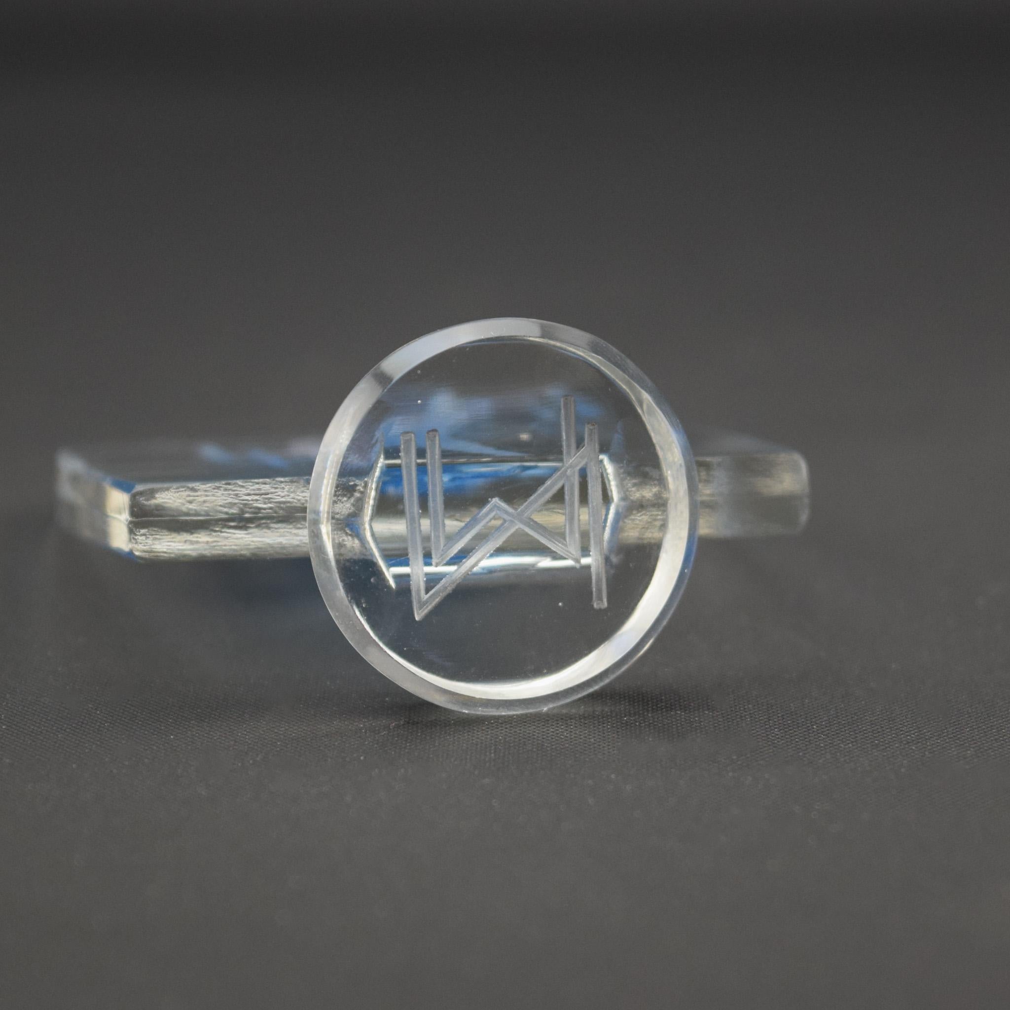 Rare Rene Lalique Peruche seal C1919 In Good Condition For Sale In Devon, GB