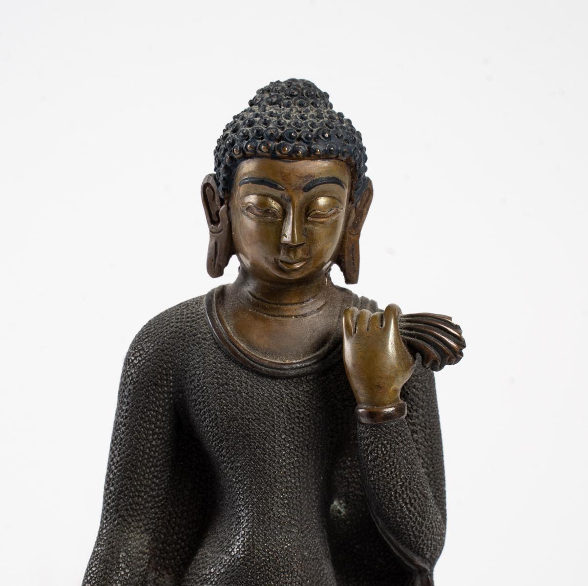 Bronze Rare Representation of a Standing Buddha