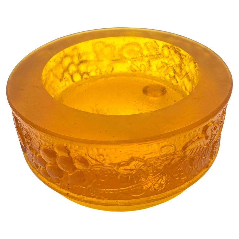 Rare Resin Bowl Catch it All by Sascha Brastoff Signed For Sale at